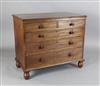 An early 19th century mahogany chest attributed to Gillows, W.3ft 4in. D.1ft 10in. H.2ft 10.5in.                                       