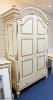 A cream and parcel gilt 'eclectic' wardrobe by And So To Bed, 140 cm wide, 227 cm high, 61 cm deep                                                                                                                          