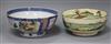 A Chinese famille rose bowl and a Royal Doulton bowl largest diameter 23cm                                                             