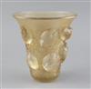 A R. Lalique Saint Francois vase, H. 18cm                                                                                              