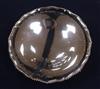 A circular silver presentation pedestal bowl, 19.7oz                                                                                   