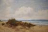 William Langley (1852-1922), oil on canvas, Sand dunes along the coast, signed, 50 x 75cm                                                                                                                                   