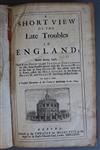 Dugdale, William Sir - A Short View of the late Troubles in England, folio, contemporary calf, rebacked, with frontis                  