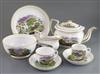 A New Hall part tea and coffee service, c.1810-15 Newhall,                                                                             