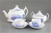 A Spode part tea set, c.1810-15,                                                                                                       