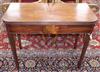 A Regency mahogany tea table W.92cm                                                                                                    