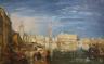 After Turner, oil on canvas, Bridge of Sighs, ducal palace and customhouse, Venice, 50 x 80cm                                                                                                                               