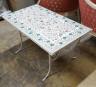 An Indian pietra dura rectangular inlaid marble topped occasional table, length 92cm, depth 50cm, height 48cm                                                                                                               