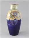 A Royal Doulton stoneware vase, decorated by Francis C. Pope, height 26cm                                                              