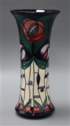 A Moorcroft Mackintosh cylindrical vase H.25.5cm                                                                                       