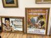 Two framed film posters: Breakfast and Tiffanys and Gone with The Wind                                                                                                                                                      