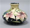 A Moorcroft Lilies of the Field vase H.10.5cm                                                                                          