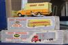 Dinky Supertoys Wayne School Bus 949 A tractor trailer Mclean 948 (boxed) and a Dinky Supertoys Bedford Pallet Jekta Van 930,          