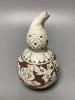 A Chinese gourd shaped vase, height 16cm                                                                                                                                                                                    