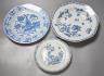 Ten various Chinese export plates and dishes, largest 23cm diam                                                                                                                                                             