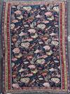 A 19ct century Senneh rug, 6ft 3in by 4ft 5in.                                                                                         