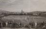 Phillips after Drummond and Basebe, engraving, The Cricket Match between Sussex and Kent at Brighton, overall 67 x 93cm, unframed                                                                                           