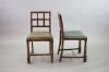 A set of eight early 20th century oak and beech dining chairs                                                                                                                                                               