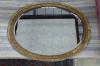 A large George III oval giltwood mirror, width 109cm, height 84cm                                                                                                                                                           