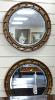 A pair Regency style circular wall mirrors, 44 cm diameter                                                                                                                                                                  