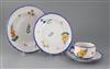 A modern thirty three piece Italian maiolica part tea service,                                                                         