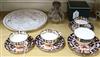 A collection of Royal Crown Derby Imari tea ware and sundry items,                                                                     