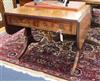 A Regency mahogany sofa table W.85cm                                                                                                   