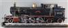 A scratch built 5 inch live steam 2-6-4 tank locomotive, number 5870, black livery, overall 102cms                                     