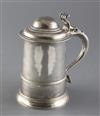 A George III silver tankard by William & James Priest, 21.5oz.                                                                         