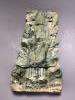 A Chinese jadeite carving of Guanyin, length 33cm                                                                                                                                                                           