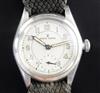 A gentleman's 1940's/1950's stainless steel Rolex Oyster boy's size manual wind wrist watch,                                           