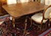 A Regency mahogany tilt top breakfast table W.133cm                                                                                    