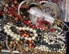 A large quantity of costume jewellery.                                                                                                 