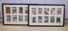 Hiroshige, set of twenty woodblock prints, Scenes from views along the Tokaido Road, 15 x 10cm, framed as two                                                                                                               