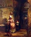 William Collins (1788-1847) Scullery interior 12.45 x 10.5in.                                                                          