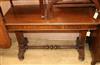 A Victorian mahogany buffet W.116cm                                                                                                    