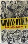 A Womans Weekly tin advertising sign                                                                                                   