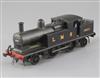 A Leeds Model Company LMS O gauge tank locomotive, 2-4-2, number 10923, 3rd rail, black livery, 26cm                                   