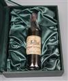 A bottle of Grand Vin 1947 St Julien/Medoc, Chateau Beychevelle, presentation box                                                      