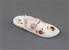 A Rockingham porcelain model of a slipper, c.1830-42, L. 10cm                                                                          