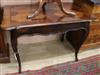 A French walnut, maple, yew and sycamore marquetry topped centre table W.112cm                                                         