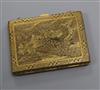 A Komai minaudiere decorated by Fujii Yoshitoyo 7 x 9.5cm                                                                              