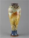 Francis C. Pope for Doulton Lambeth, a tall Art Nouveau baluster vase, c.1905, 39cm                                                    