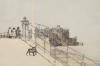 Richard Beer, limited edition print, Palace Pier, Brighton, signed, 22/70, 40 x 56cm                                                                                                                                        