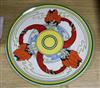 A modern Wedgwood Clarice Cliff Centenary Collection 'Bizarre' cabinet dish                                                            