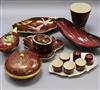 Carlton Ware Rouge Royale pottery                                                                                                      