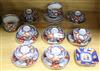 A quantity of Imari porcelain diameter 15.5cm                                                                                          