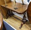 A mid Victorian mahogany centre table W.98cm                                                                                           