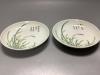 A pair of Chinese enamelled porcelain saucer dishes, diameter 14cm                                                                                                                                                          