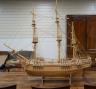 A large scratch built model of The Bounty, length 128cm                                                                                                                                                                     